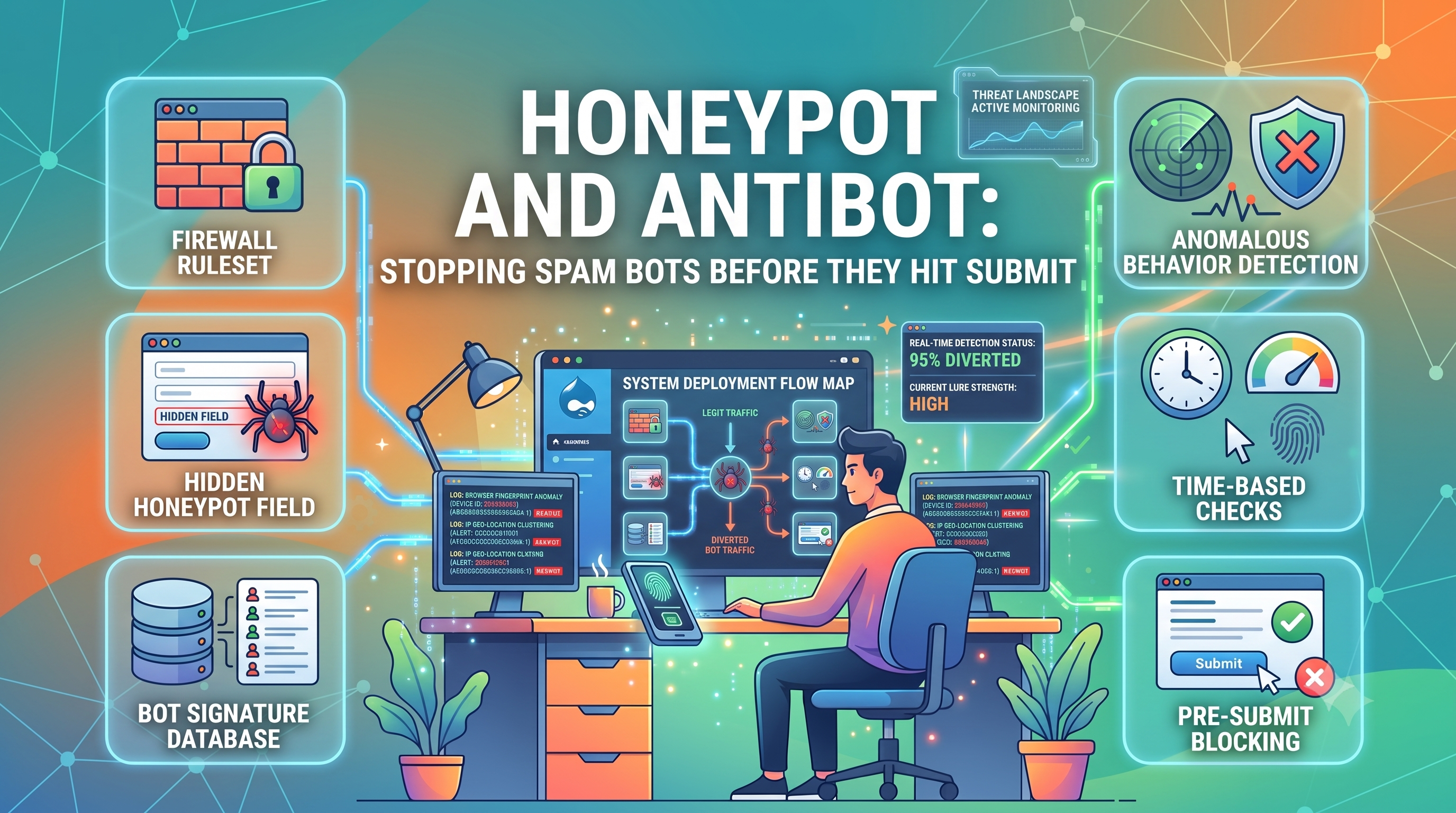 Honeypot and Antibot: Stopping Spam Bots Before They Hit Submit