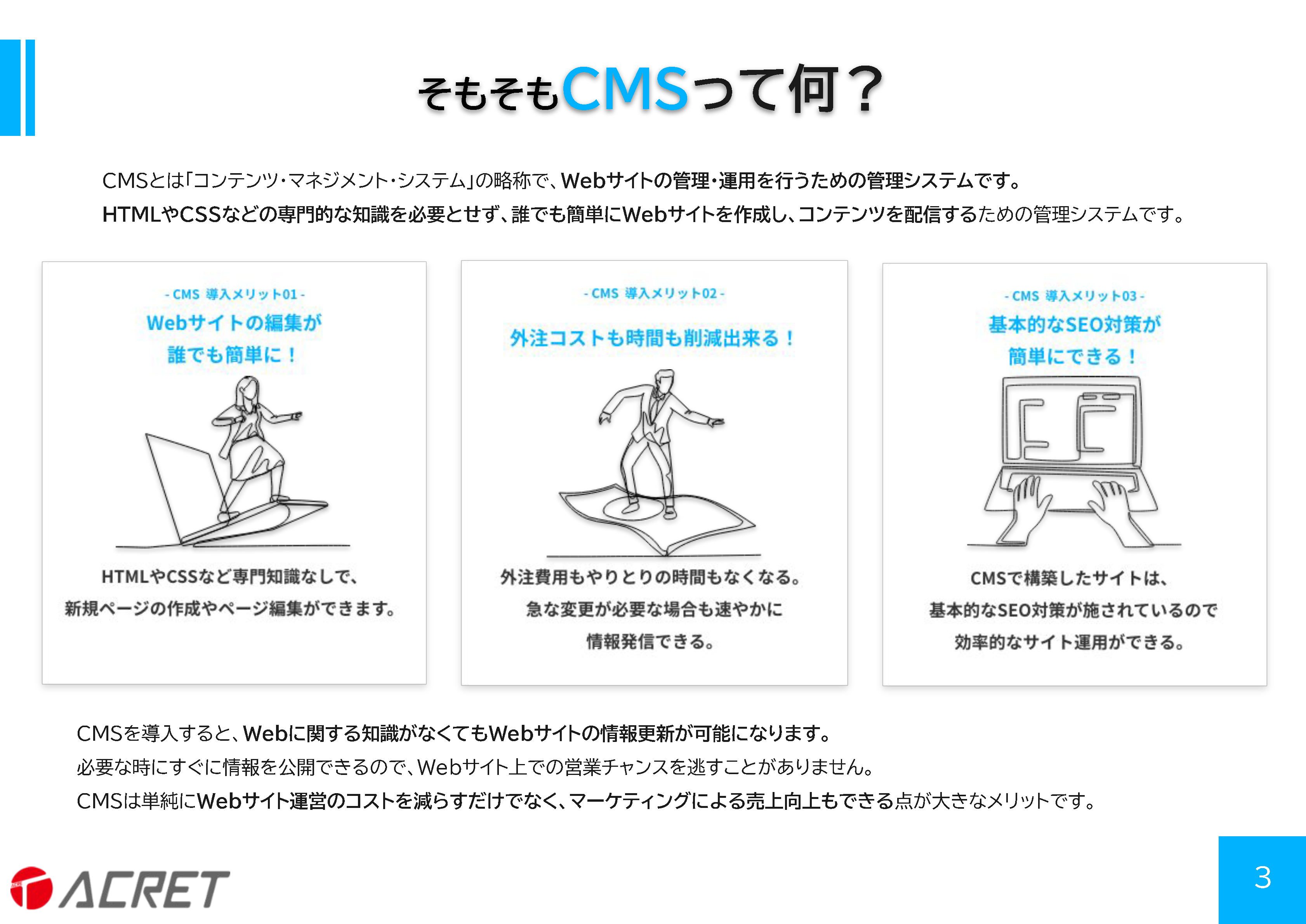 そもそもCMSって何？